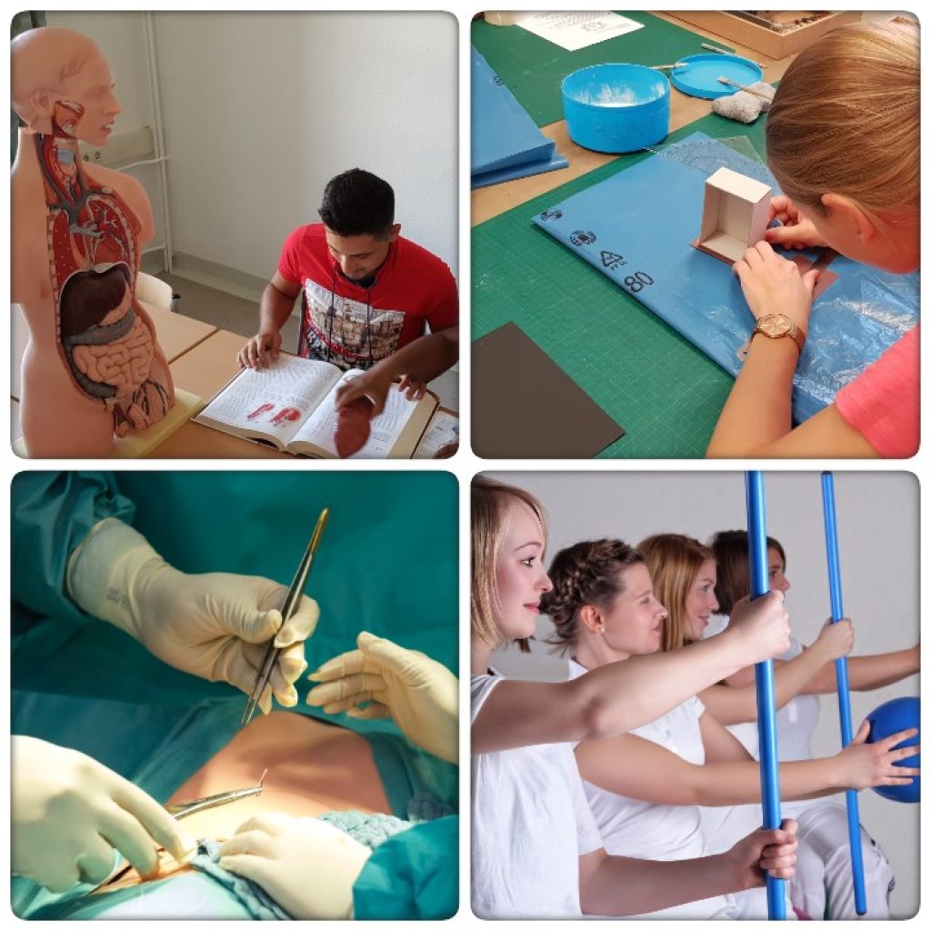 Ergotherapie
01.10.2025  Pflegefachassistenz
01.04.2025  Pflegefachfrau / Pflegefachmann:
01.10. und 01.12.2025  Physiotherapie
01.10.2025  Operationstechnische Assistenz:
01.10.2025  Für alle Ausbildungen ist ein 2 - 4 wöchiges Praktikum in einer entsprechenden Einrichtung erwünscht.
